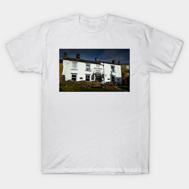 The Farmers Arms, Muker T-Shirt by StephenJSmith